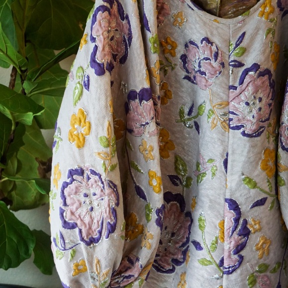Floral Embroidered Mini Dress - Picture 1 of 2